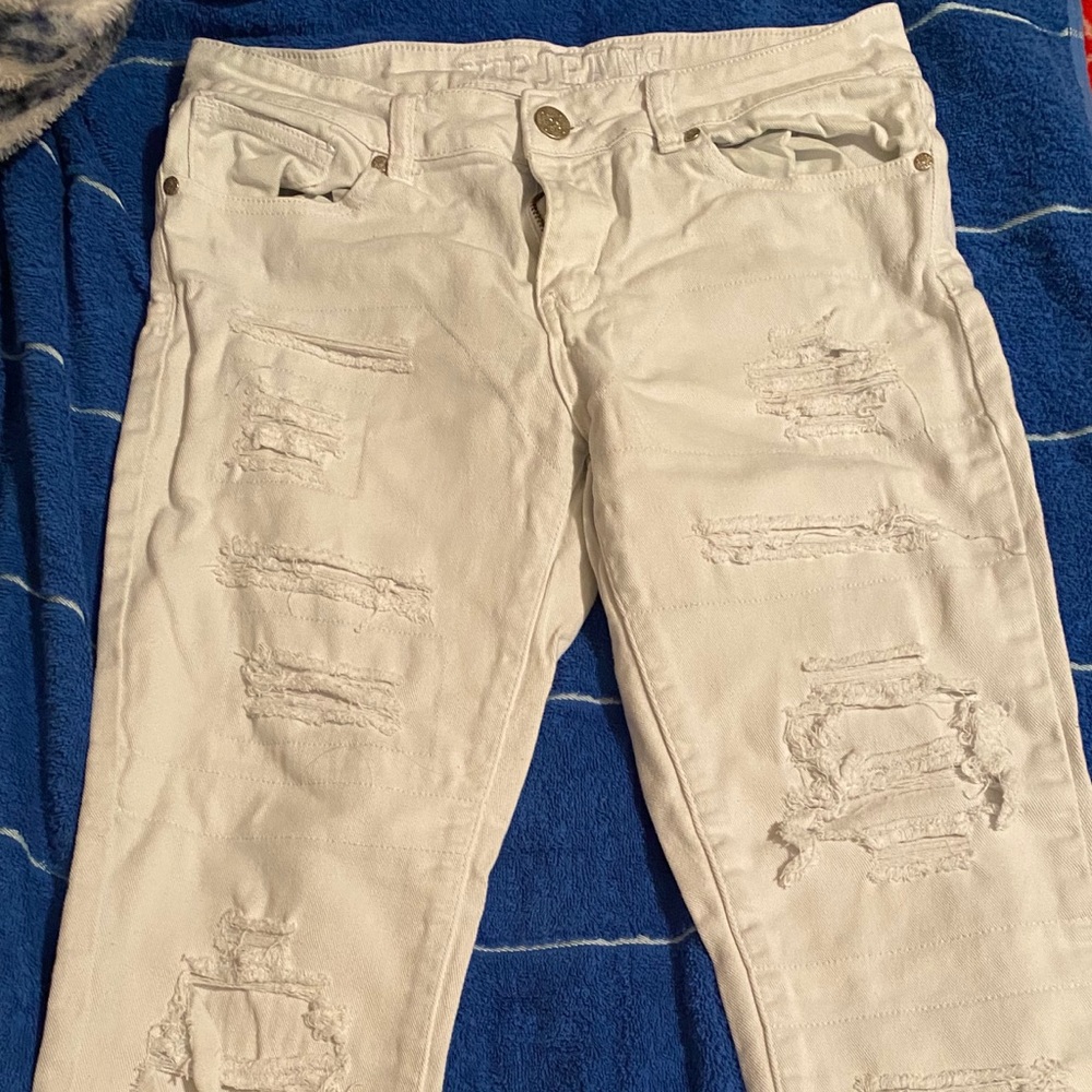 White VIP Jeans